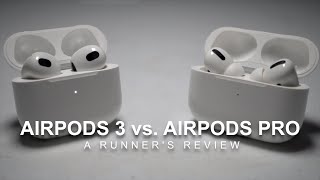 AirPods 3 vs AirPods Pro  A Runners Review [upl. by Mozza]