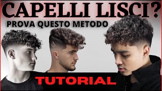 Come Fare i CAPELLI RICCI anche se li hai lisci TUTORIAL [upl. by Uhthna]