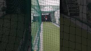 Nets Practice at Geebax Indoor Cricket Nets cricket shorts viral netpractice bowlingmachine 1m [upl. by Eldred]