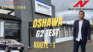 Oshawa G2 Drive test Route 1 [upl. by Odlanor]