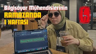 Hacettepe Bilgisayar Mühendisliği Öğrencilerinin Ramazanda 1 Haftası  VLOG [upl. by Hairahs911]