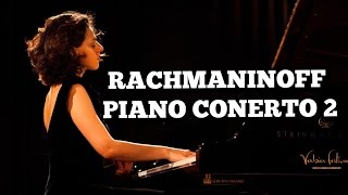 Khatia Buniatishvili  Rachmaninoff Piano Concerto №2 2017 Rehearsal [upl. by Orren]