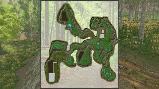 Map Tour  Forestry Land By Billo Farmer  FS17 🚜 [upl. by Fredenburg851]