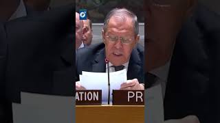 Lavrov EEUU quiere eliminar el multilateralismo [upl. by Artap137]