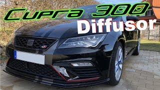 Cupra 300  neuen Diffusor montieren [upl. by Leonardi]