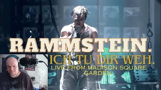 FIRST TIME REACTION Rammstein  Ich Tu Dir Weh Live from Madison Square Garden [upl. by Bilski]