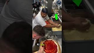 This newcomer challenged the Head Chef that Who can make Fastest Pizza 😱🫡 respect shorts ytshorts [upl. by Haikezeh27]