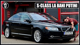 SCLASS la BANI PUȚINI cea mai LUXOASĂ LIMUZINĂ VOLVO S80 44 V8 cu MOTOR YAMAHA KnorrBremse [upl. by Ahsaenat163]