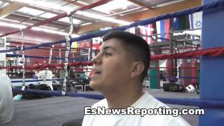 fabian maidana wants chino to fight pacquiao canelo or khan EsNews [upl. by Llertnauq406]