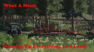 FS19  Forestry On Holmåkra  Last Load  Timelapse  S02 EP32 [upl. by Art479]