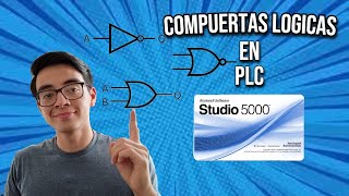 Uso de compuertas lógicas en programación PLC  Marco Parker [upl. by Vins101]