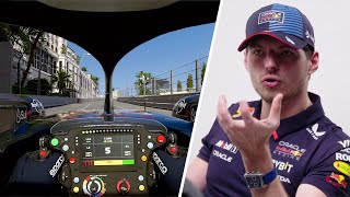 Avoid The Walls in Monaco 👀  Oracle Virtual Lap [upl. by Relly268]