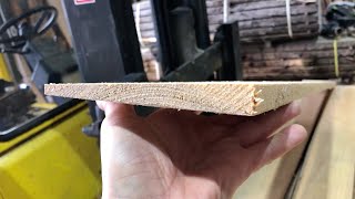 Milling 6” Feather edge boards with a Homemade sawmill atachment [upl. by Zedekiah744]