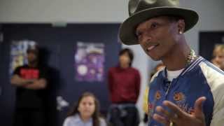 Pharrell Surprises Schoolchildren  HAPPY DAY [upl. by Medovich]