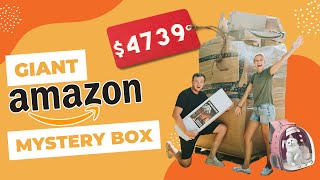 We Bought A GIANT MYSTERY BOX Of Amazon Returns  Pallet Unboxing [upl. by Eanwahs8]