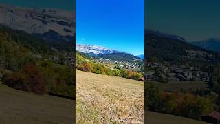 Laax🏞️ Swiss Valley🇨🇭bernzuricheuropevalleynorthernrelaxingviewmountainsviewswitzerland [upl. by Anaer]