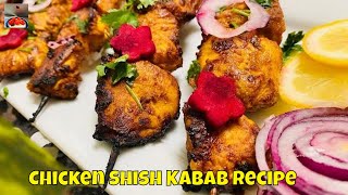 Chicken Shish Kabab Recipe  Restaurant Style  How to make Shish Taouk kabab  Uzma Delicious Food [upl. by Ecyac609]