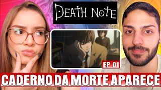 Professora de Geografia assiste DEATH NOTE pela PRIMEIRA VEZ｜EPISÓDIO 1｜DUBLADO｜REACT [upl. by Macnair146]