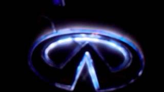 Illuminated infiniti emblem [upl. by Ahtiekal]