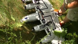 RC B17 Death Crash FlyGuy Destroyed Lots more RC Flying FAILS CRAZY FUN [upl. by Rockafellow]