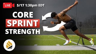 Best Core Strength Exercises To Sprint Faster [upl. by Olzsal]