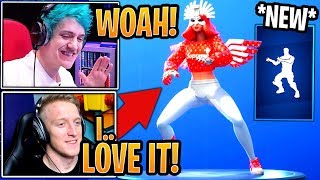 Streamers React to the NEW Fandangle DanceEmote  Fortnite Best and Funny Moments [upl. by Boothman]