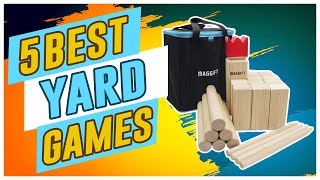 Best Yard Games 2020  Top 5 Best Outdoor Yard Games To Play In Your Yard [upl. by Cod798]