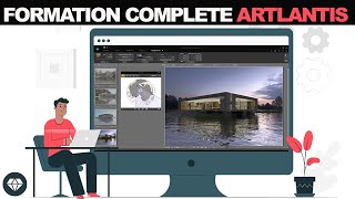 🔴 Tuto ARTLANTIS 2021  Apprendre de limportation jusquau rendu  Partie 1 🎁 [upl. by Ttelracs]