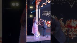 HEMA MALINI receives Outstanding Achievement award from SHAHRUKH KHAN  2024 IIFA Awards  Abu Dhabi [upl. by Elvis]