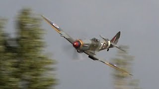 Supermarine Spitfire MkXVII  Low amp Loud [upl. by Solitta]