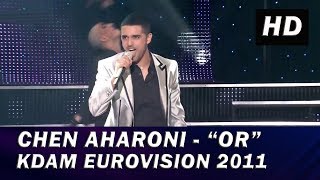 Chen Aharoni  quotOrquot  Live at Kdam Eurovision 2011  חן אהרוני  quotאורquot  קדם אירוויזיון 2011 HD [upl. by Hoffmann103]