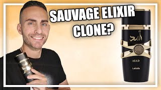 Dior Sauvage Elixir ON A BUDGET  Lattafa Asad Fragrance Review [upl. by Aubin]