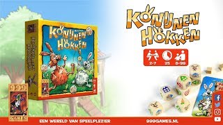 Konijnen Hokken Trailer  999 Games [upl. by Fifi]