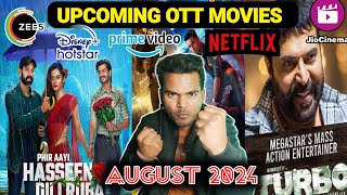 Upcoming Ott Movies in August 2024  Top 5 Best Upcoming Movies in Hindi  NetflixAmazon primeZee5 [upl. by Oinegue280]