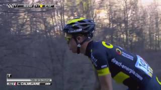 Calmejane leading solo  Stage 7 Nice  Col de la Couillole  ParisNice 2017 [upl. by Ehsrop915]