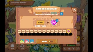 AXIE INFINITY CURSED COLISEUM 1ST TRY [upl. by Alicec]