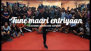 Tune Maari Entriyaan  Supahit Locking  Urban Dance Week 5  Pune 2017 [upl. by Sibell819]