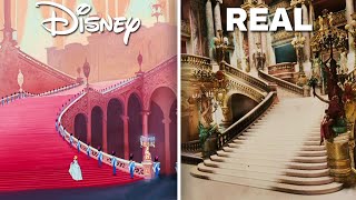 How Iconic Disney Castle Interiors Were Inspired By The RealWorld  Architectural Digest [upl. by Tilden39]