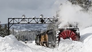 Rotary Snow Plow Returns to Donner Pass [upl. by Atteloc]