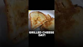 National Grilled Cheese Sandwich Day 2024 [upl. by Kcirdneh]