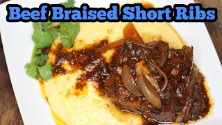 Beef Braised Short Ribs Recipe [upl. by Oiluj]