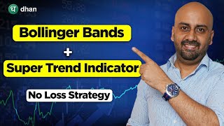 No Loss Bollinger Bands Strategy with Super Trend Indicator Explained  Dhan [upl. by Axe]