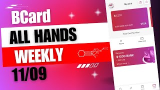 BCard Weekly 1109 [upl. by Narej]