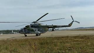 Mil Mi 17 Hip Falcon Leap Vliegbasis Eindhoven EHEH 13092022 [upl. by Ettennan722]