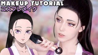 ☆ Hinatsuru Cosplay Makeup Tutorial Demon Slayer 鬼滅の刃 ☆ [upl. by Griffith539]