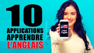 Les 10 Meilleures Applications pour APPRENDRE LANGLAIS 2022 [upl. by Akilam314]