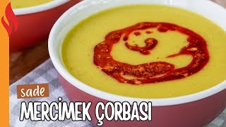 Sade Mercimek Çorbası Tarifi  Nasıl Yapılır [upl. by Ennovyahs611]