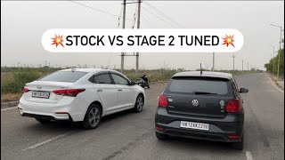 DRAG RACE POLO TDI VS VERNA 16🔥 ये यक़ीन करना मुश्किल है😯 [upl. by Ellehcam734]