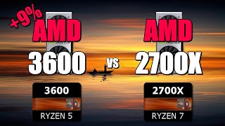 3600 vs 2700X  2060S CSGO Fortnite PUBG GTAV Overwatch [upl. by Notyrb]