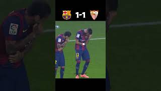 Barcelona vs Sevilla  Messi Hattrick messi barcelona short football [upl. by Ide]